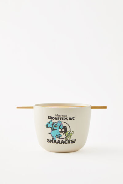 Collab X Feed Me Bowl, LCN DIS MONSTERS INC SNACKS