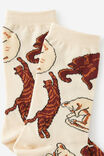 Mid Crew Socks, CATS YDG - example image 3