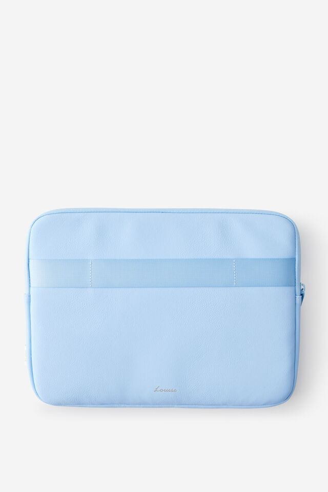 Personalised Pro 14 Inch Laptop Case 2, BLUE SKIES FLOWER