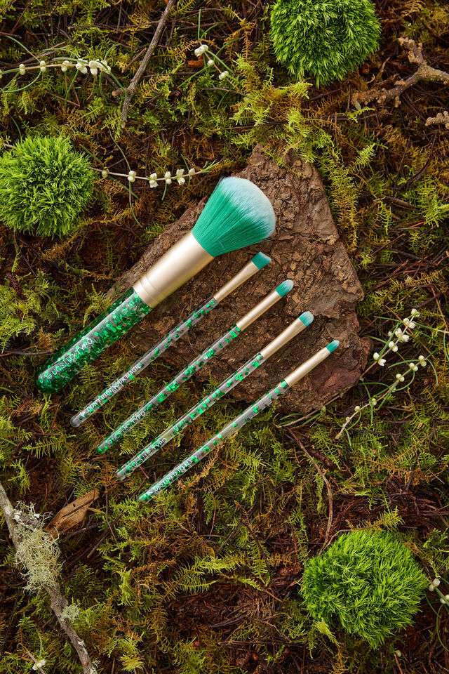 Collab Make-Up Brush 5Pc Set, LCN UNI/WICKED ELPHABA