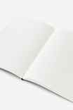 A5 Soft Lined Notetaker Notebook, DEEP SPACE - example image 3