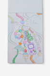 A4 Colouring Pad, COLOURED TRINKETS - example image 2