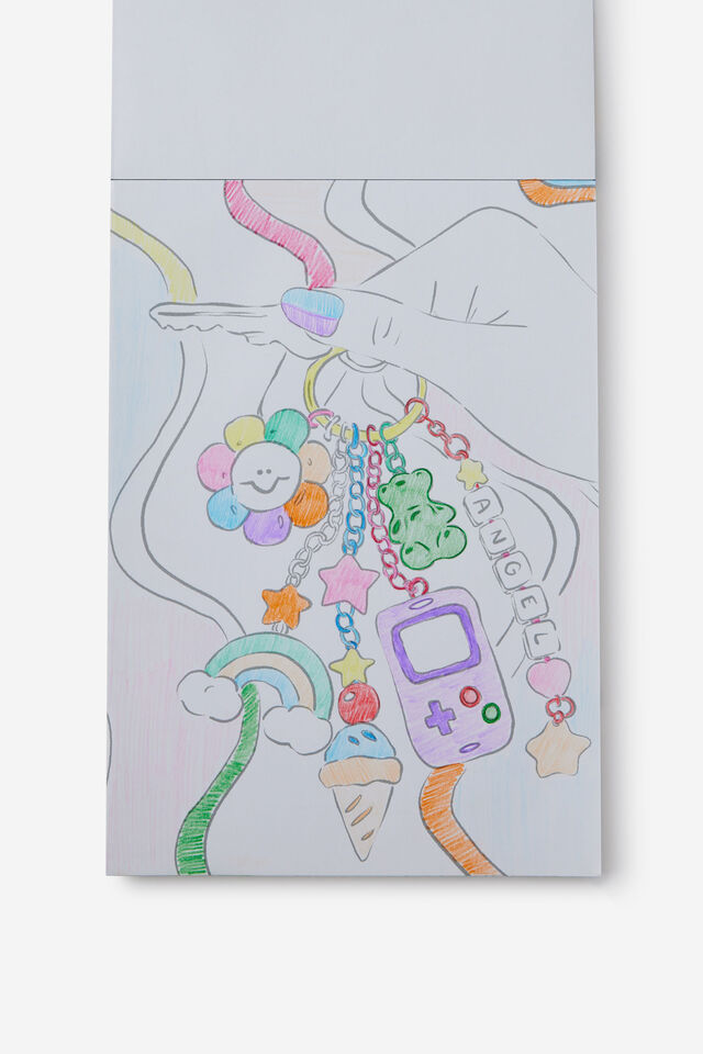 A4 Colouring Pad, COLOURED TRINKETS