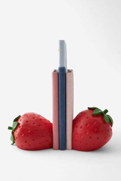 Shaped Bookend, STRAWBERRY