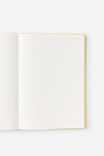 Metro B5 Hard Lined Notebook, Limoncello - alternate image 2
