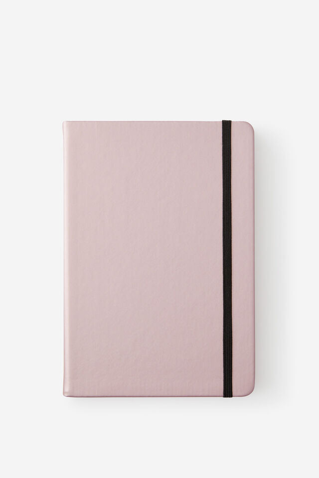 A5 Premium Buffalo Journal, LILAC METALLIC