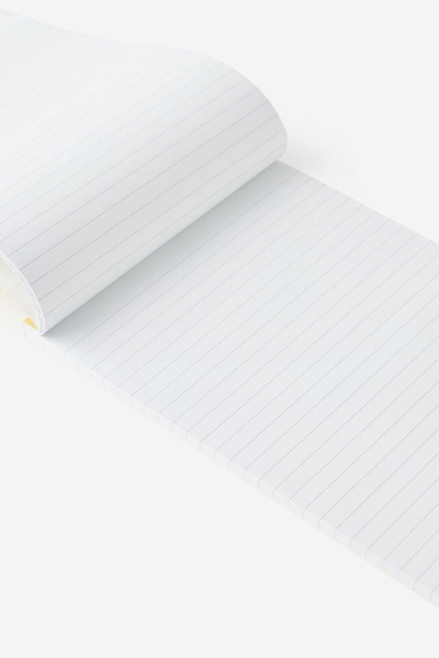 A5 Lined Notepad, LIMONCELLO