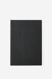 A5 Soft Cover Dot Notebook, BLACK - alternate image 1