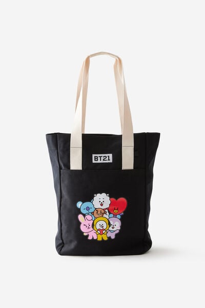 License Campus Tote, LCN BT21 BLACK