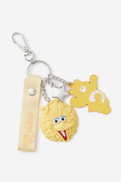 Collab Bag Charm, LCN CST CBxSS BIG BIRD FUNSHINE BEAR