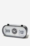 Flip Clock V2.0St, BLACK - alternate image 1