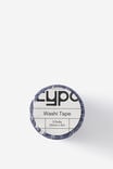 Washi Tape 15Mm 3Pack, DOGS STRIPE BLUE! - example image 2