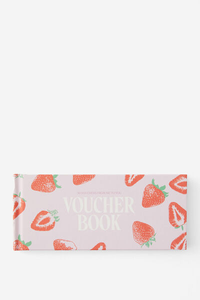 Voucher Activity Book, PINK STRAWBERRY