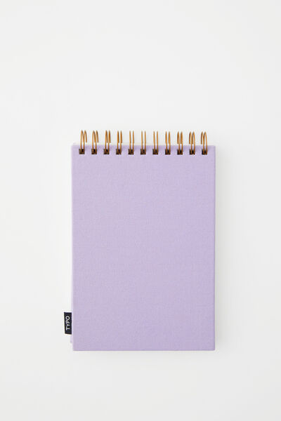 A5 Spiral Sketch Book, PASTEL LAVENDER