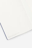 Personalised Metro B5 Hard Lined Notebook, Midnight Ink - alternate image 4