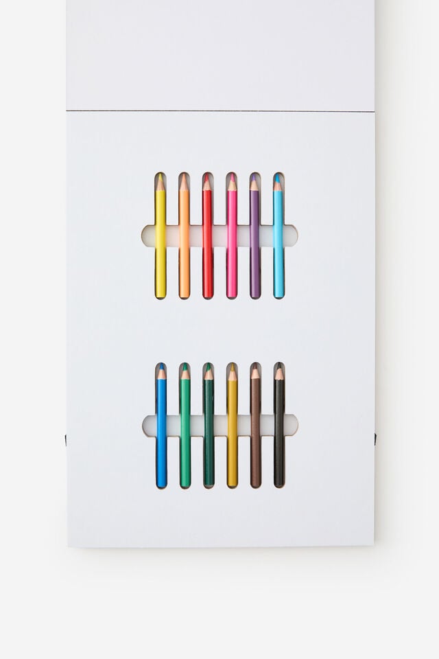 A4 Colouring Pad, AQUAMARINE