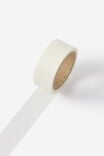 Washi Tape 15Mm, WHITE - example image 1