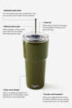 Smoothie Cup 600Ml, OLIVE MOSS - example image 3