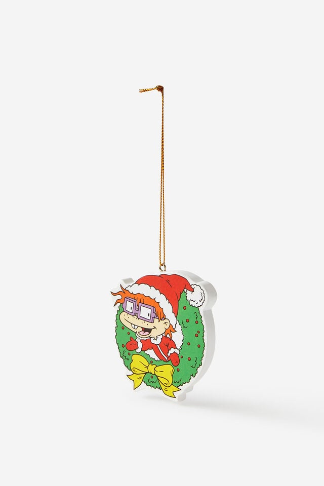 Collab Resin Christmas Ornament, LCN NIC RUGRATS CHUCKY