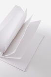 A4 Stitch Bound Sketch Book, GREY ZING - example image 3