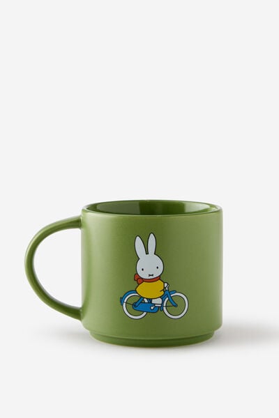 Collectors Everyday Mug, LCN MIF MIFFY FLOWER FIELD OLIVE MOSS
