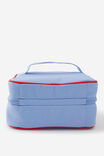 3 Fold Hanging Cosmetic Case, NYC/CORNFLOWER - alternate image 4