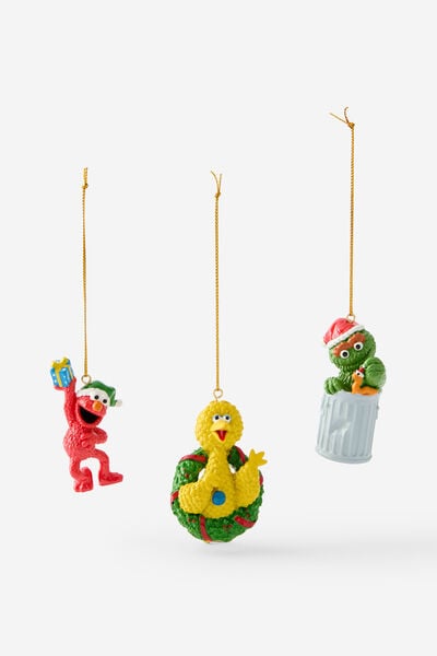 Licensed Ornament Pack, LCN SES SESAME STREET