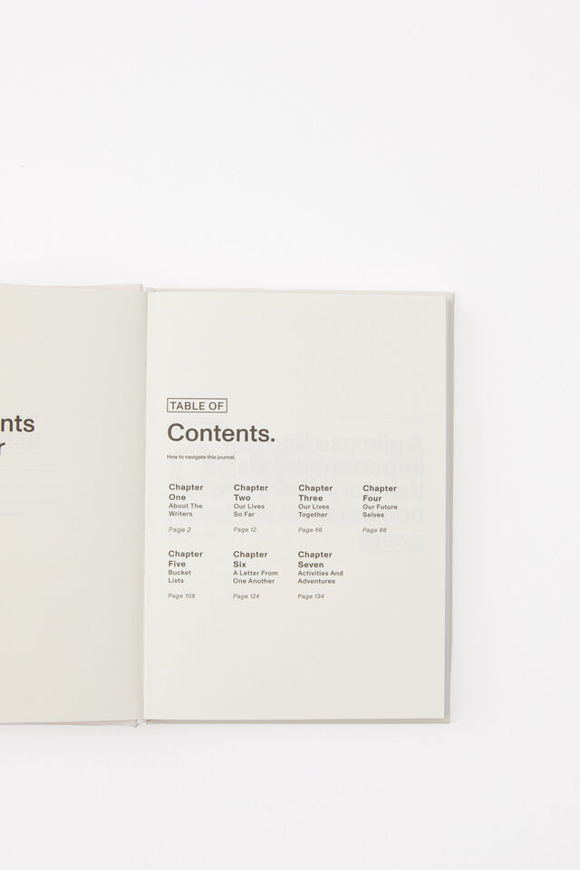 B6 Activity Journal, OUR STORY MEMENTO JOURNAL