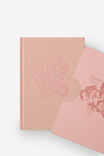 Loft A5 Lined Notebook, Pink Clay Pansy - alternate image 2
