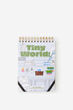 Colour In Sticker Book, TINY WORLDS - alternate image 1