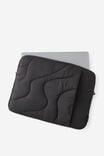 Mode 16 Inch Laptop Case, BLACK / QUILTED - example image 2