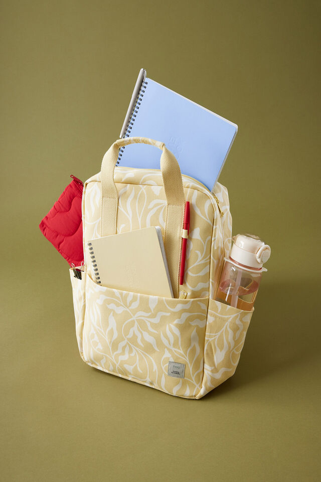 Campus Backpack, MIRA FOLIAGE LIMONCELLO