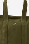 Personalised Flex Tote Small, OLIVE - example image 3