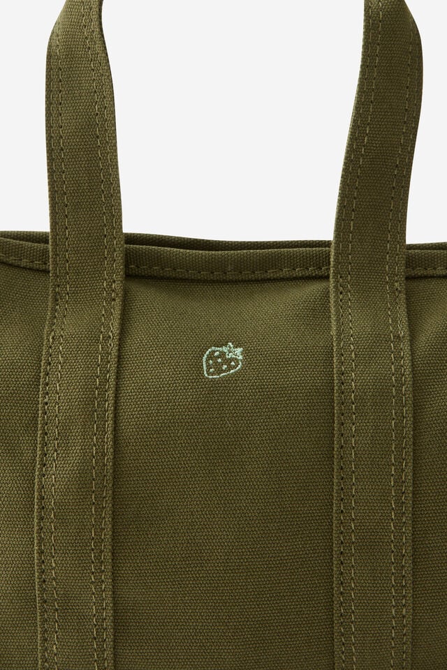 Personalised Flex Tote Small, OLIVE