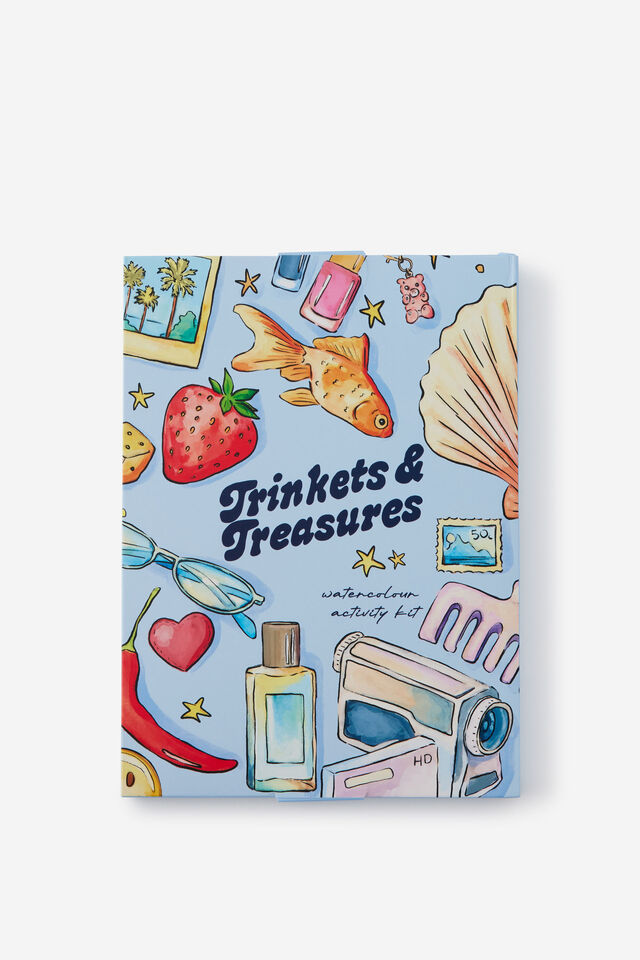 B5 Watercolouring Kit, TRINKETS AND TREASURES