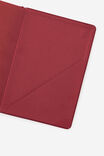 Personalised A5 Hard Lined Notetaker Notebook, CABERNET - example image 4