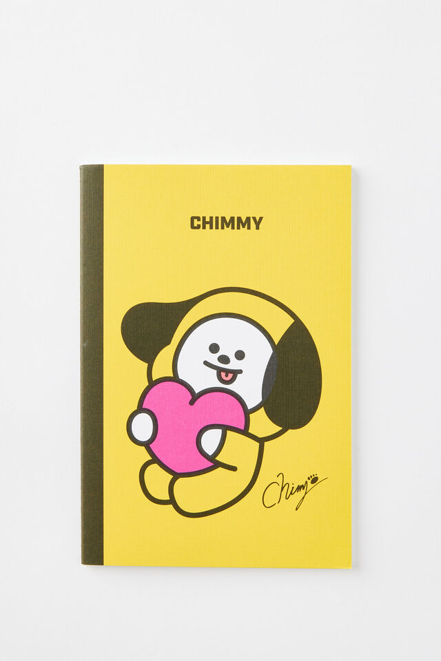 Lcn A5 Lined Notebook, LCN BT21 CHIMMY