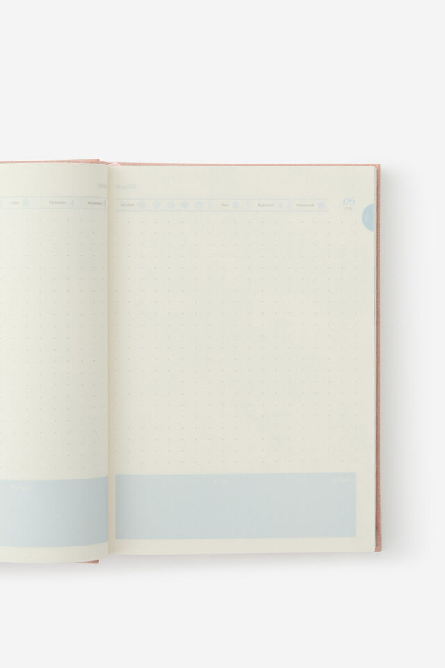 2026 Loft A5 Daily Diary, Pink Clay Pansy