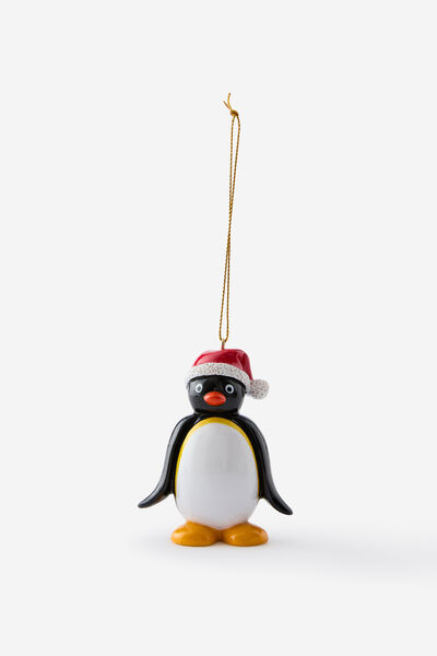 Collab Resin Christmas Ornament, LCN MATT PINGU