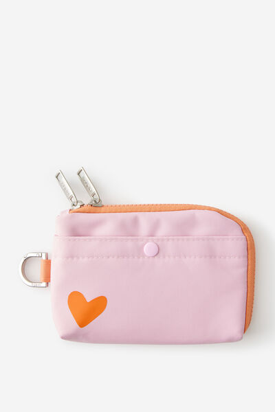 Personalised Mode Zip Pocket, STRAWBERRY MILK