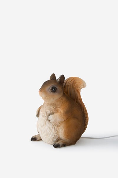 Resin Shaped Lamp, FAT SQUIRREL