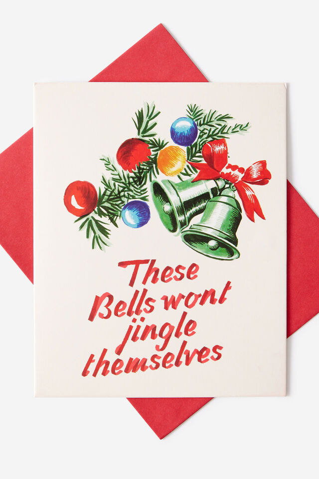 Christmas Card 2026, BELLS WONT JINGLE