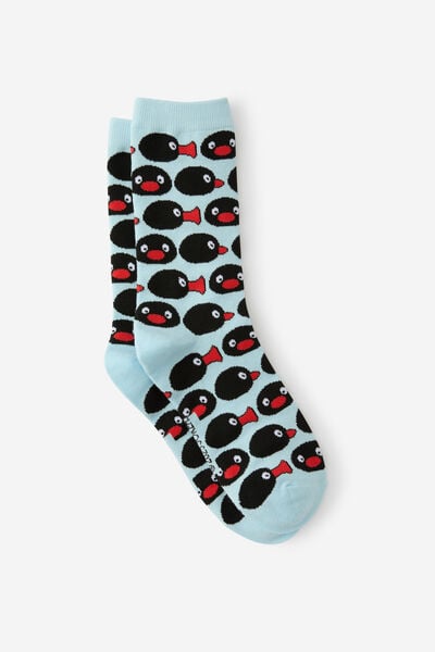 Socks, LCN MAT PINGU YARDAGE