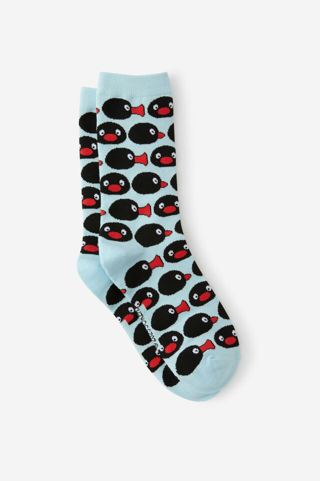 Socks, LCN MAT PINGU YARDAGE