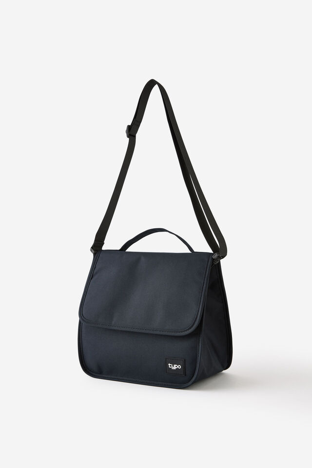 Personalised Mode Lunch Bag, BLACK
