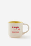 Brunch Club Mug, SUNDAY MODE - alternate image 1