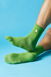 Mid Crew Socks, I  LOVE CHIPS - example image 2