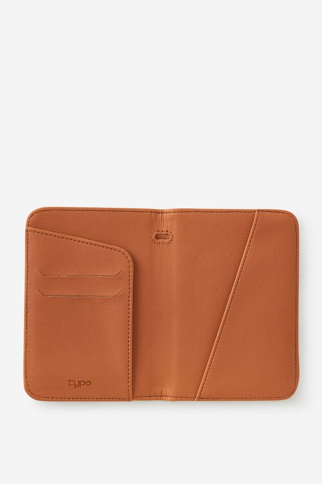 Passport Holder, TAN