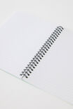 A5 Spiral Notebook, JELLY MINT GEO - alternate image 3