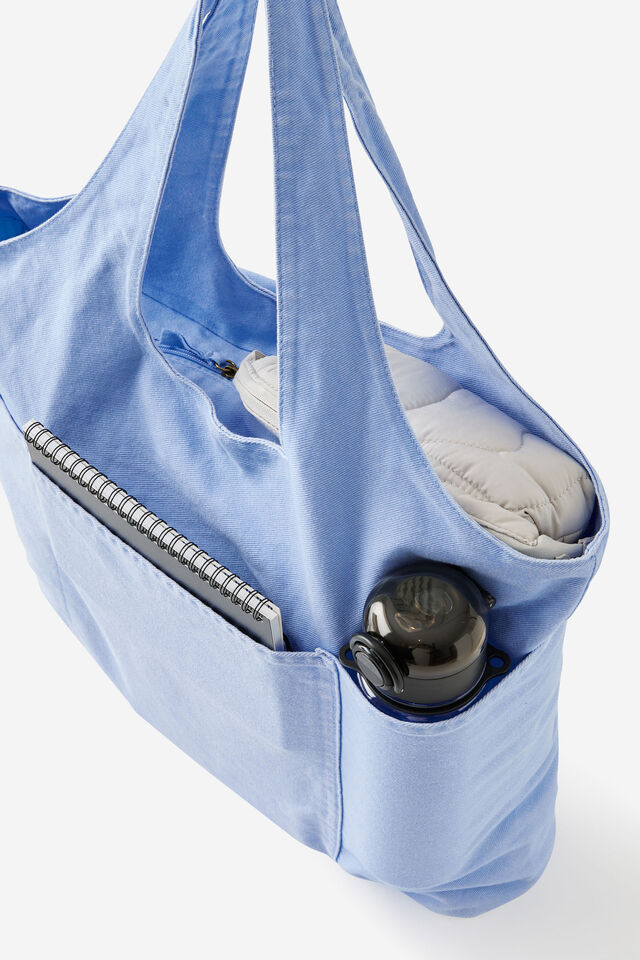 Personalised Loft Wellness Tote, BLUE SKIES